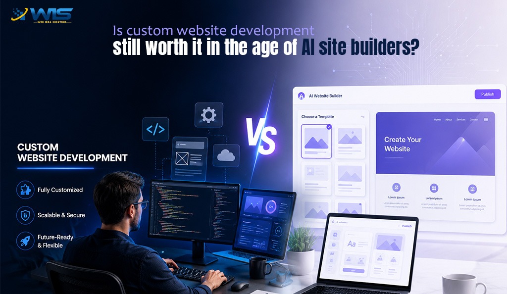 Is Custom Website Development Still Worth It in the Age of AI Site Builders?